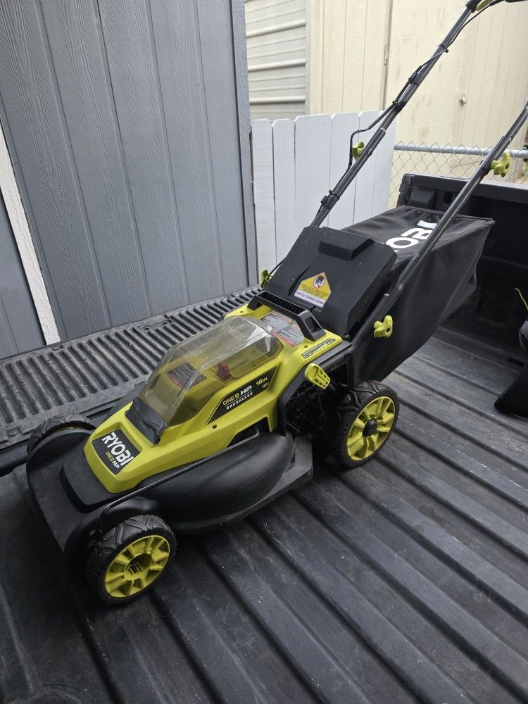 16" Ryobi 18v Pushmower ,tool Only