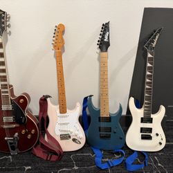 Variety of Guitars - See description. 