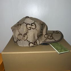 Gucci Maxi Tan GG Size Large Brand New 