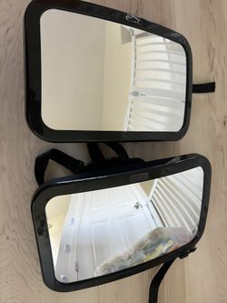 Baby Car Mirror For Rear Facing Car Seats With Wide Crystal View