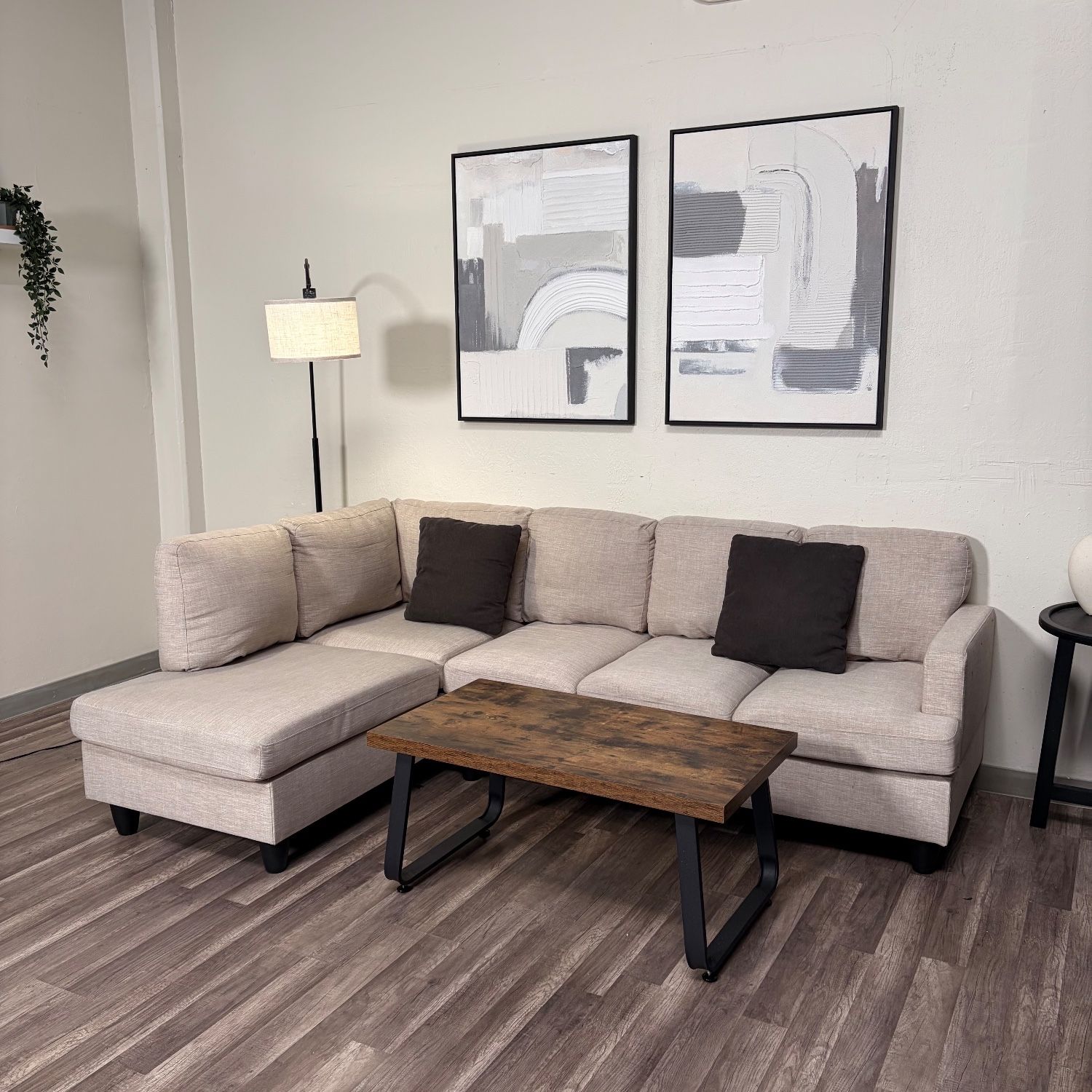 Gray Sectional Couch DELIVERY WITHIN A WEEK