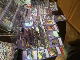 Insane yugioh And Dragonball Z Card Collection Come Check It Out 