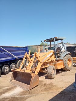 Grading Lot Tractor