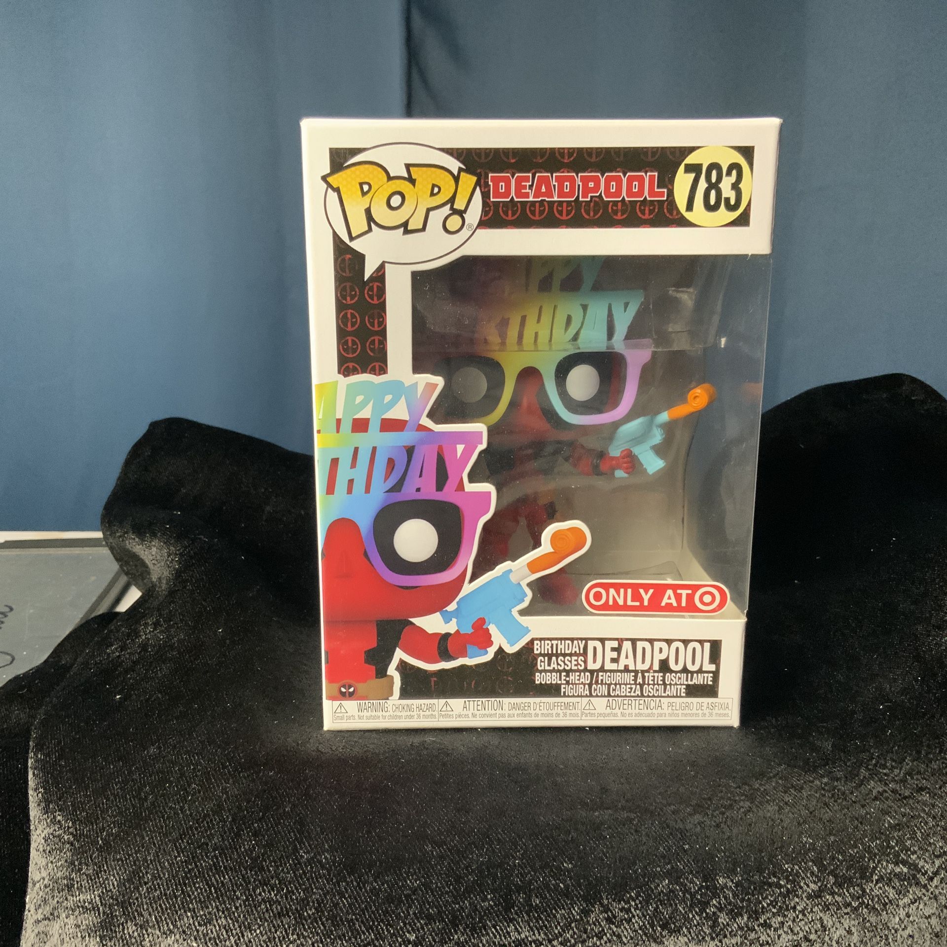 Funko Pop! Vinyl: Marvel - Birthday Glasses Deadpool - Target Exclusive #783 New