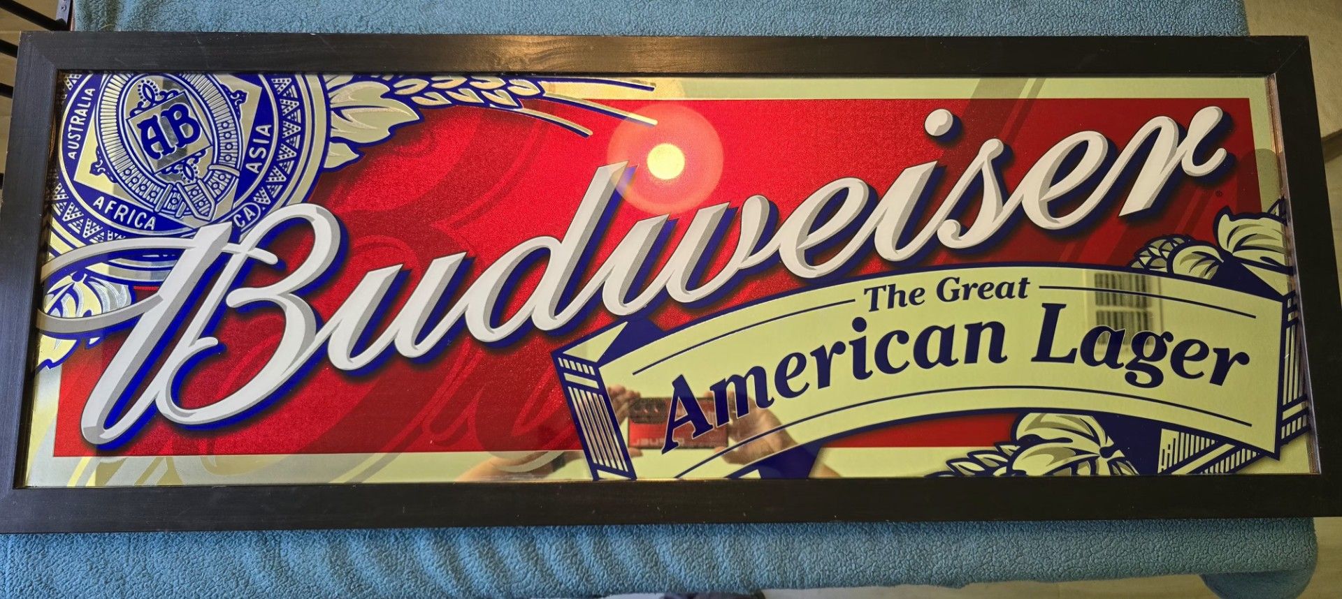 Budweiser Slim Line Mirror