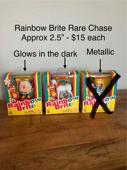 TLS Twink Starlite Rainbow Brite Rare Chase Minifigures