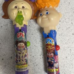 Garbage pail kids suckers