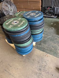 VTX/Eleiko Bumper Weight Plates 