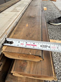 Tongue and groove and wood trim