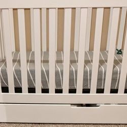 Babyletto Mercer 3-in-1 Convertible Crib | White
