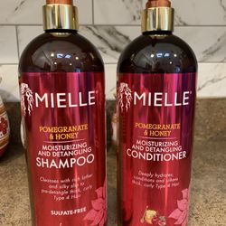 MIELLE Pomegranate & Honey Shampoo & Conditioner 32oz 