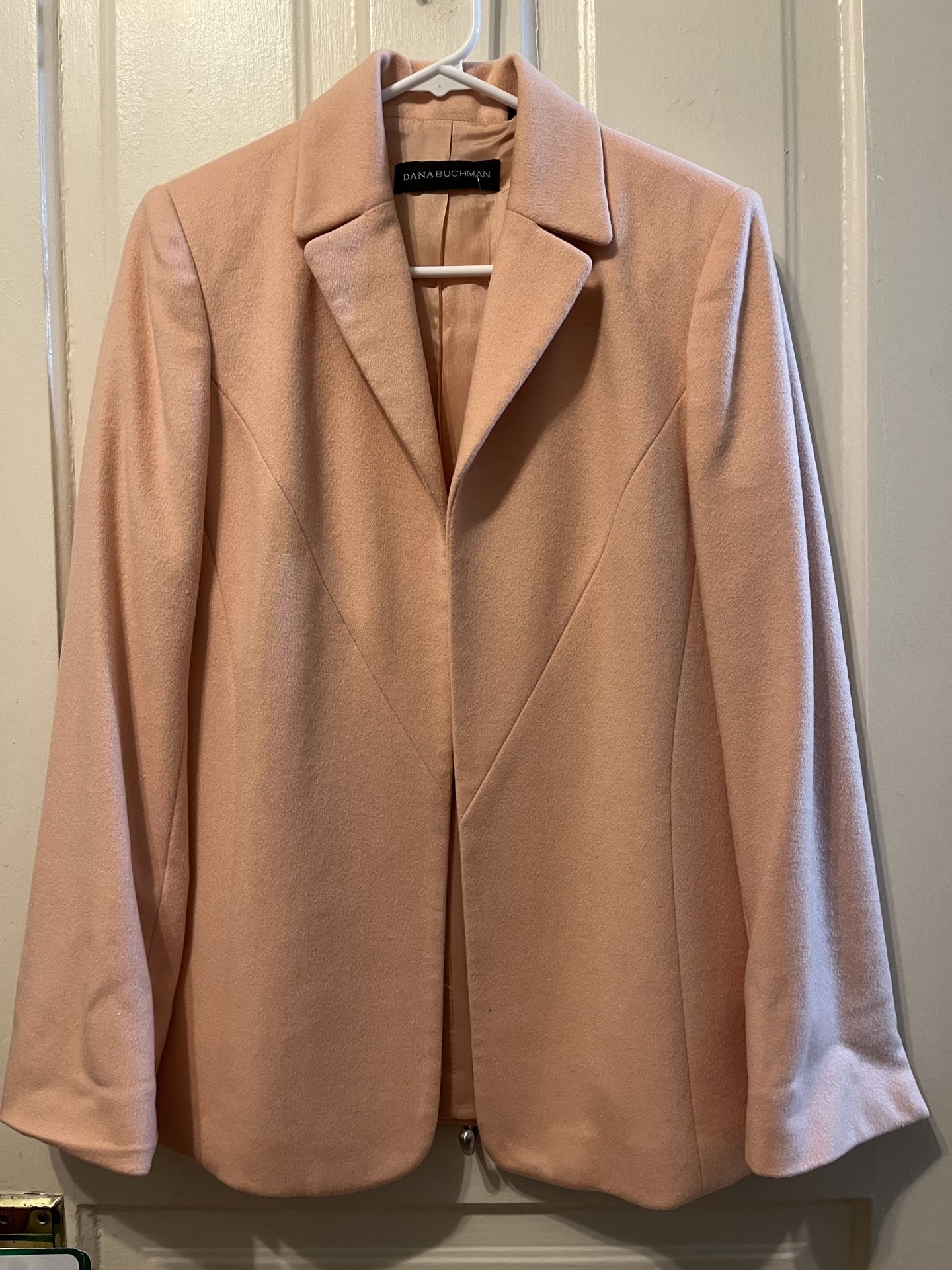 Dana Buchman Pink Blazer Jacket