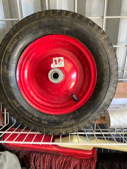 Wheelbarrow wheel