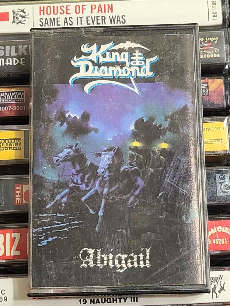 King Diamond Abigail Cassette Rare HTF OOP