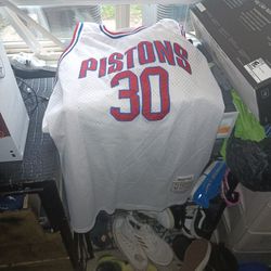 #30 Wallace Pistons Jersey 