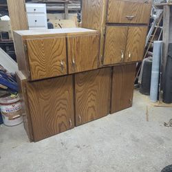 Top Cuberts.  #1=  17 X 32 X  18 Deep   #2= 28 X 30 X  18 Deep. #3=  62 X  30 X  12 Deep