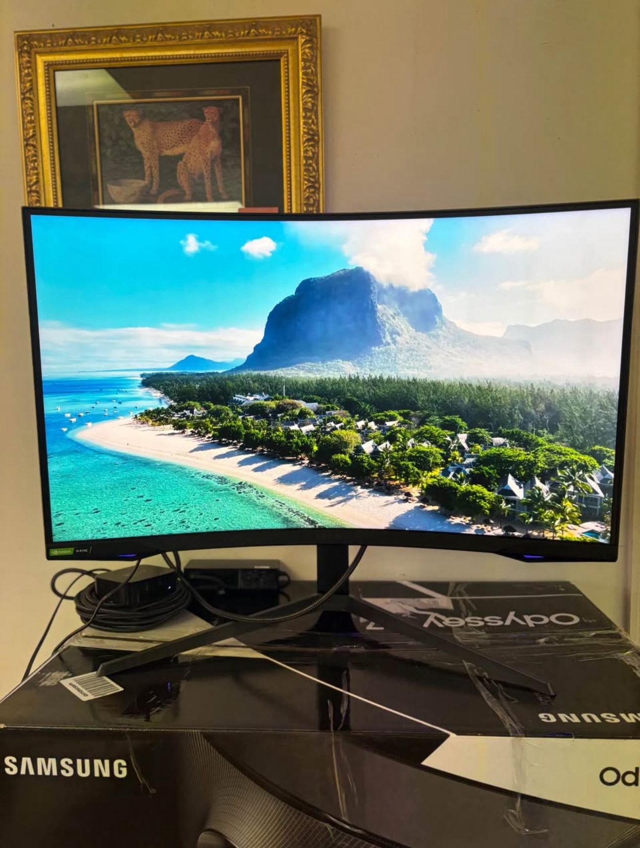 Samsung Odyssey 32” Monitor $299.99