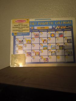 $10 New educational kid's calendar