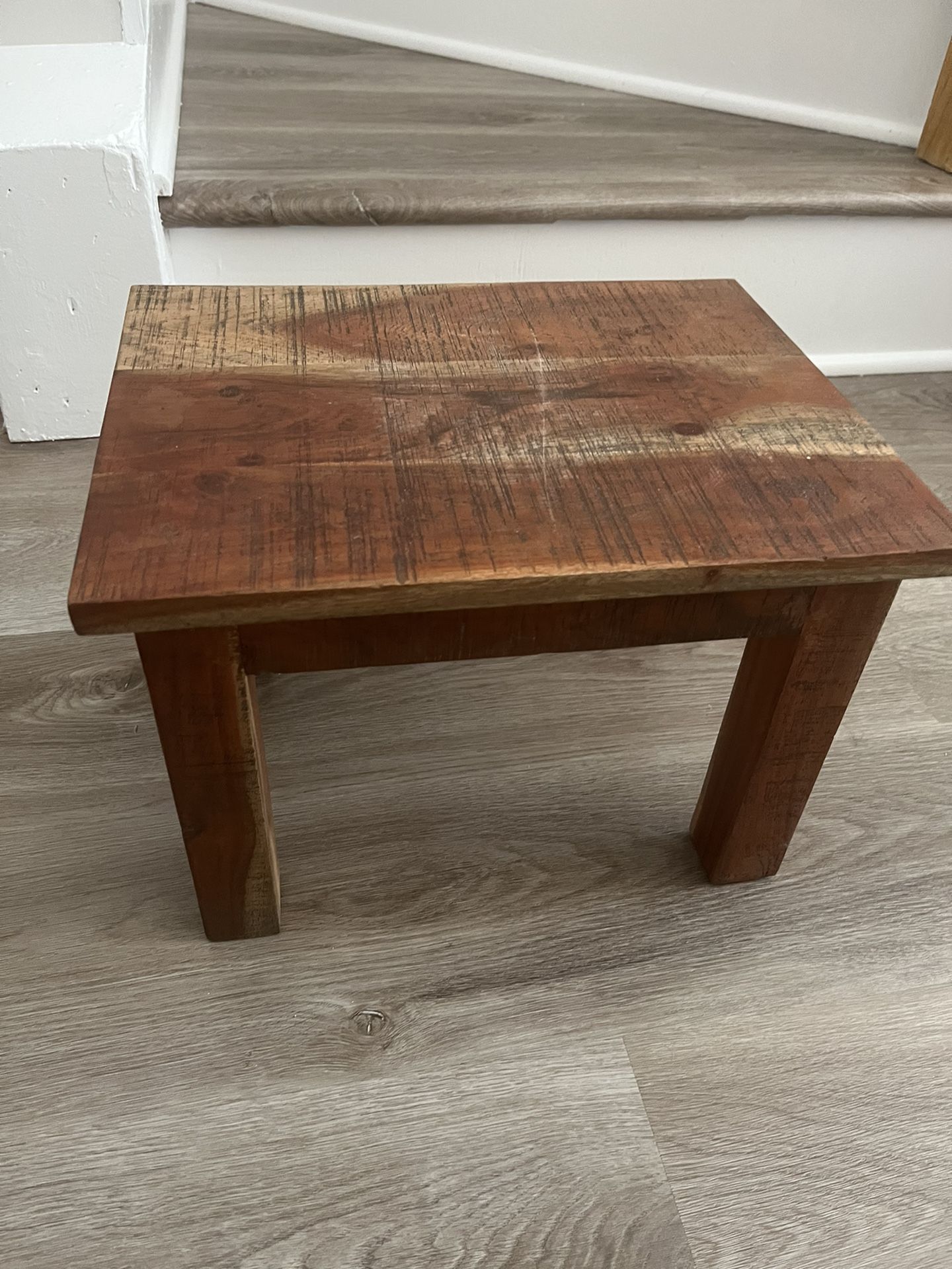 Small Wooden Table/stool 
