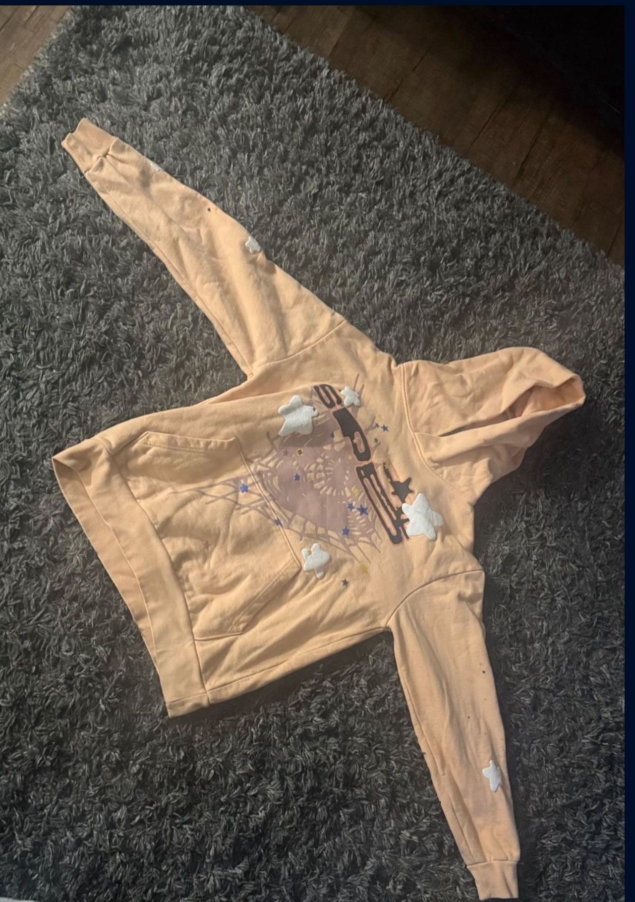 spider hoodie medium