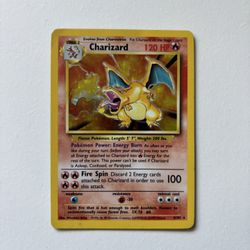 Charizard Card