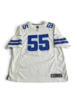 Nike Dallas Cowboys Leighton Vander Esch #55 Jersey Men’s 2XL White On Field NFL