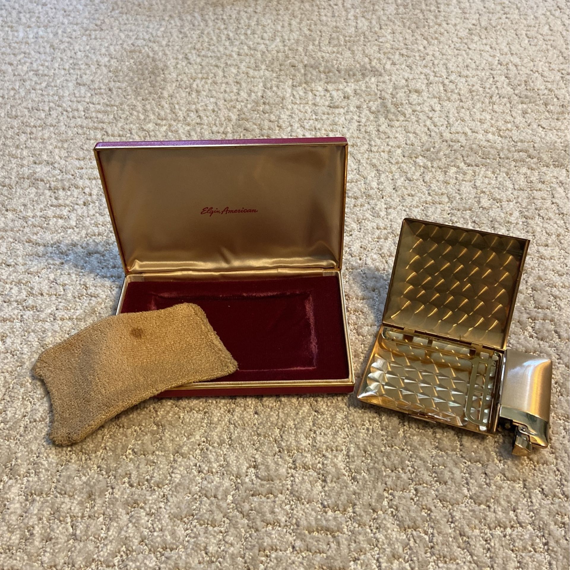 Antique Cigarette Holder And Lighter