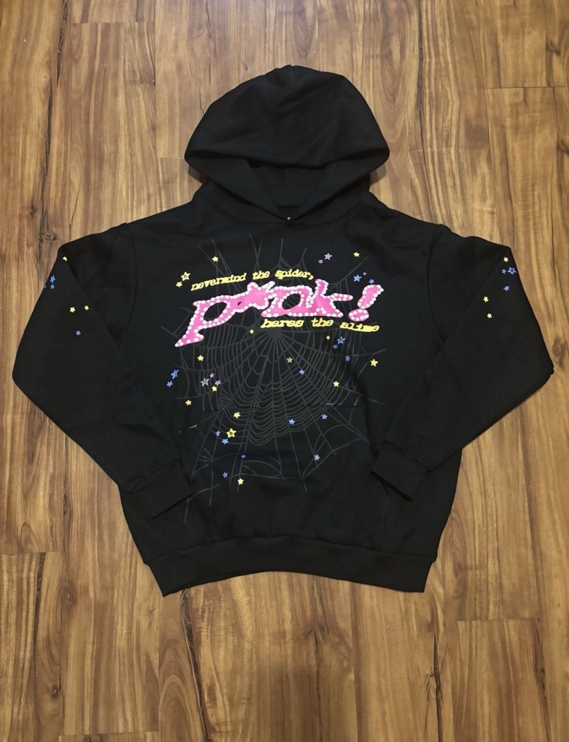 Sp5der PINK hoodie