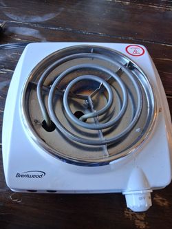 Brentwood 1000w Single Electric Burner