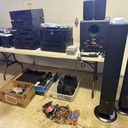 Audio Stereo Speaker Sale - OPEN TO OFFERS