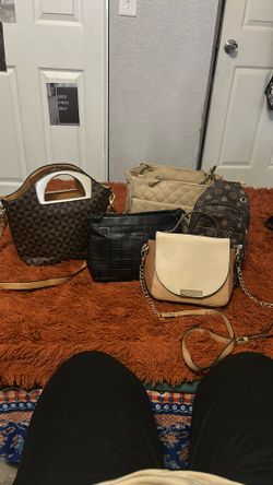 Brown Set Purse