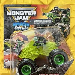 Monster Jam Smash & Bash Grave Digger Series 1