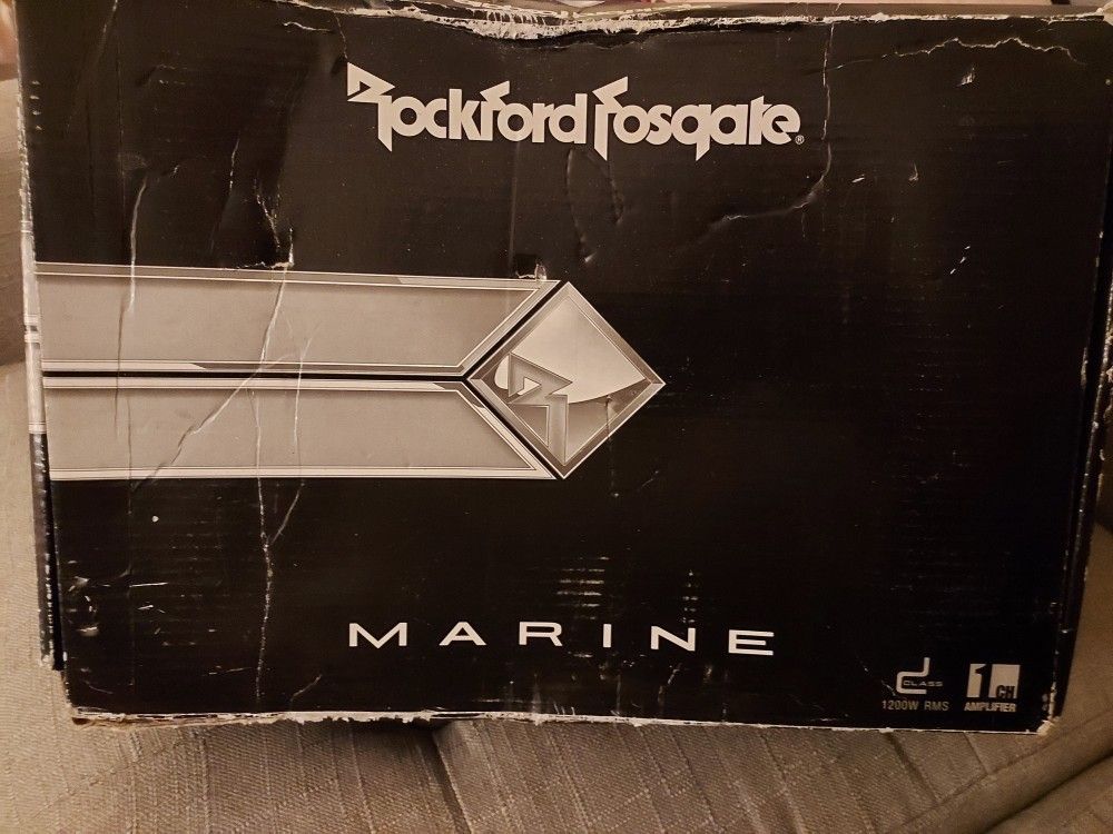 Rockford fosgate 1200W RMS CLASS D MONO BLOCK 1 CHANNEL AMPLIFIER