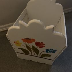 Wooden Magazine Holder