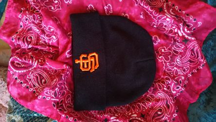 New Embroidered SF Giants Beanie  $20.