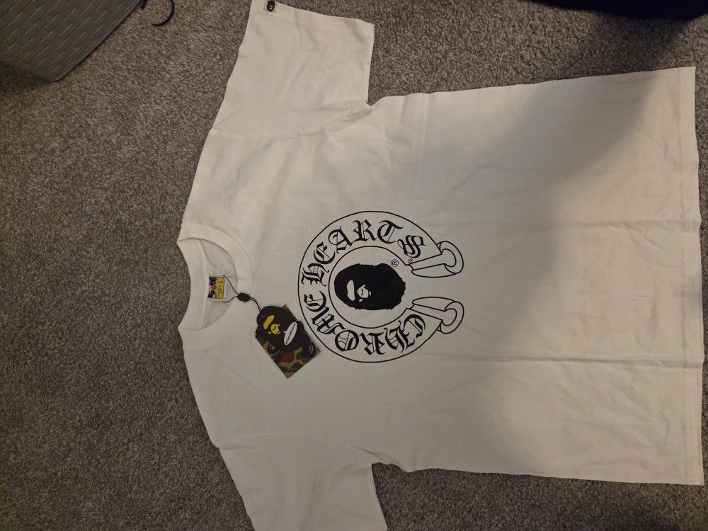 Bape Chrome Hearts T Shirts