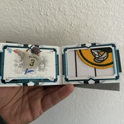 Jackson Merrill Jumbo Auto Patch 1/1 Padres 