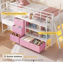 Bed pink para toddler New