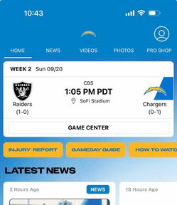 Las Vegas Raiders Sunday Sept 20!