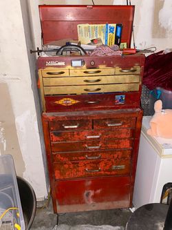 Vintage tool box