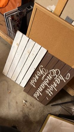 Wooden Craft Boards