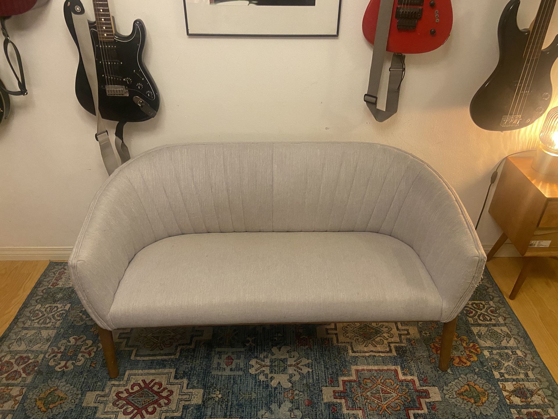 Upholstered Loveseat