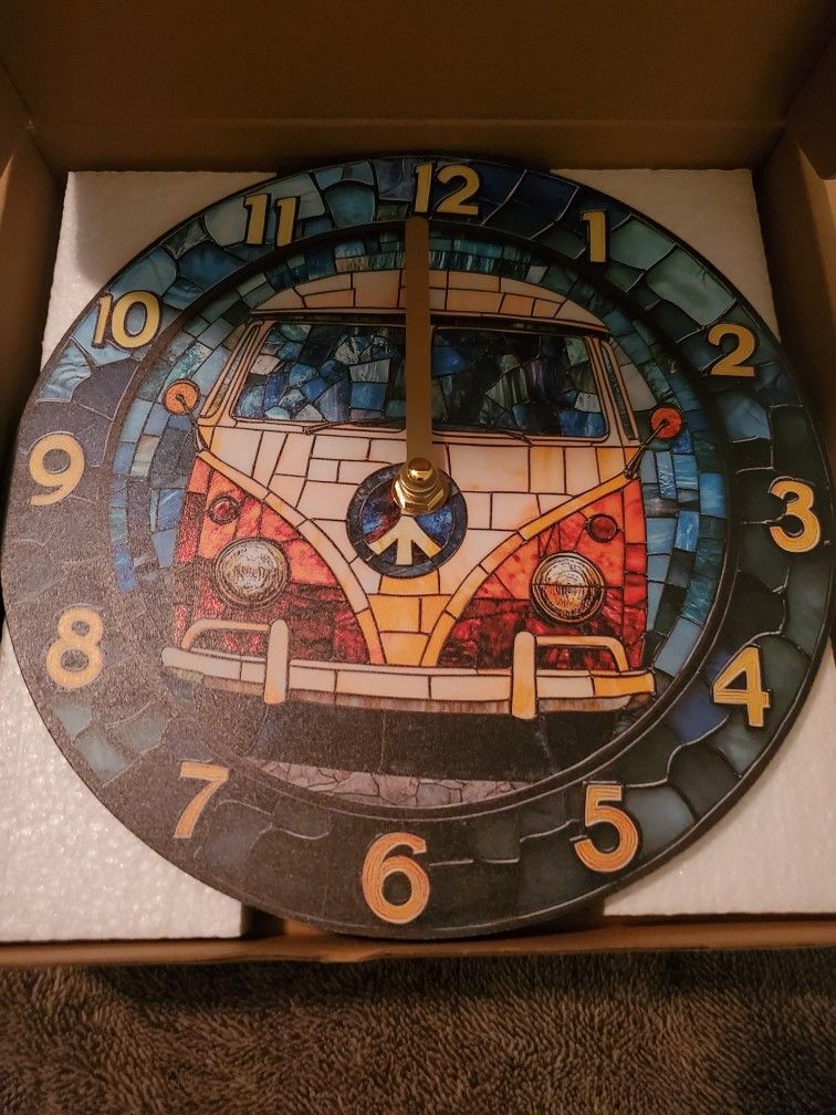 Clock Volkswagen, New!