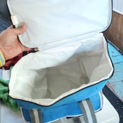 insulated lunch bag with zipper