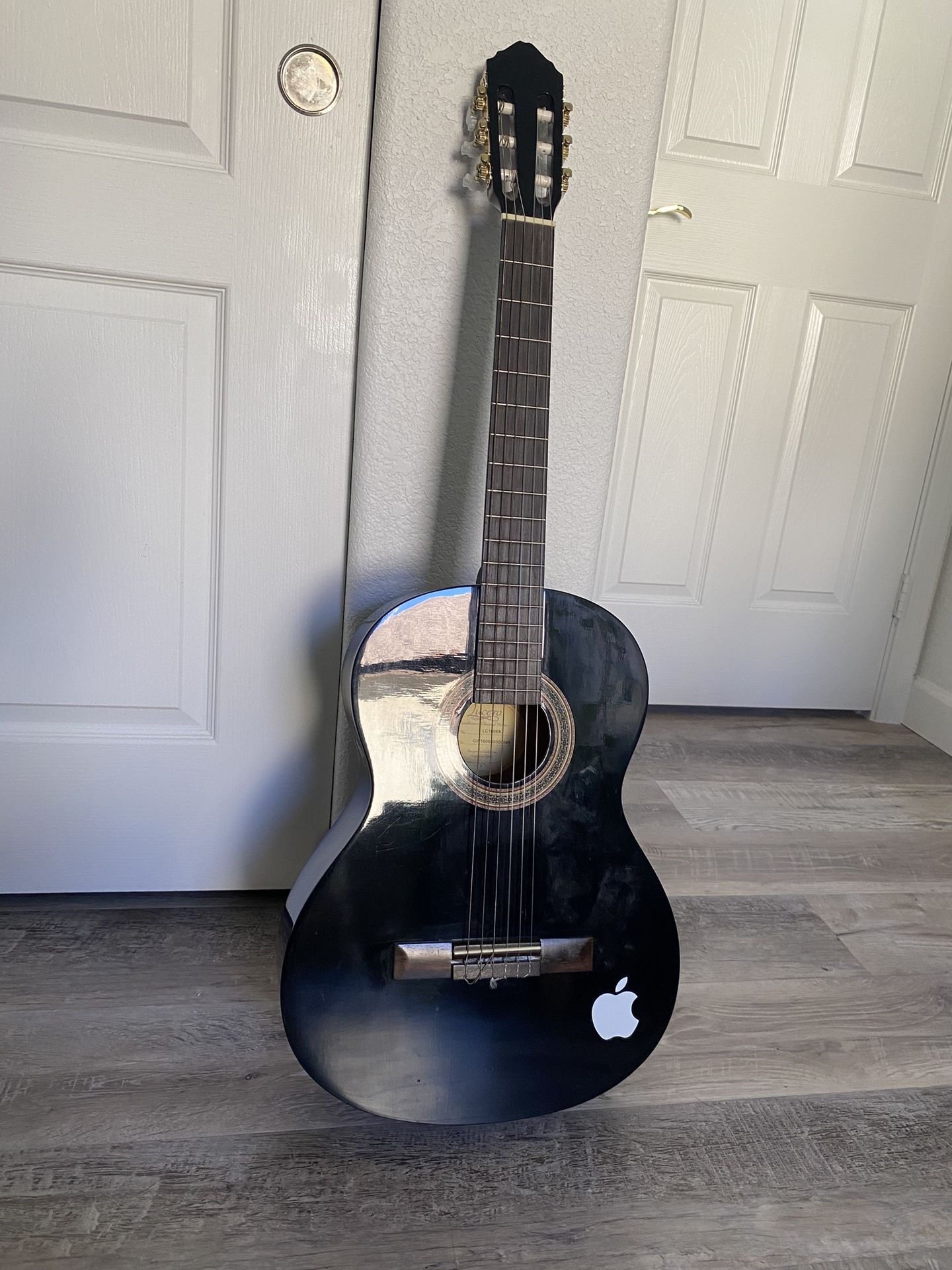 Black Acoustic Guitar