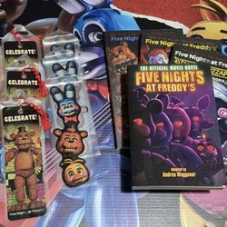 Five Nights At FREDDYS book And Bookmark Bundle