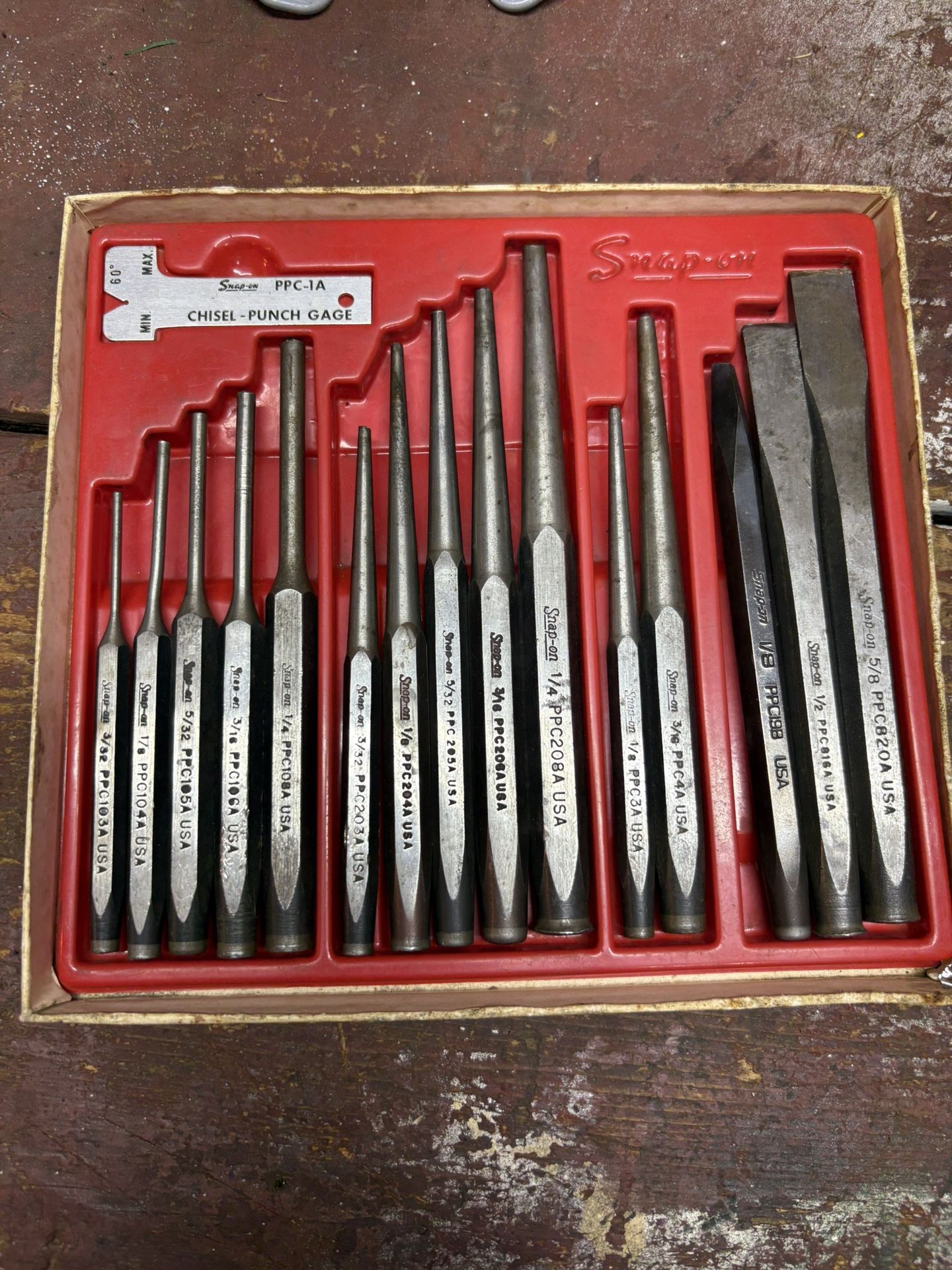 Snap On Punch & Chisel Set