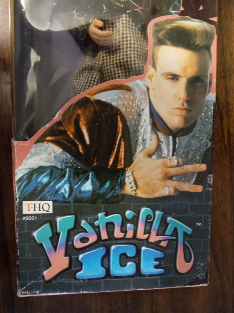 Vanilla ice ice baby action figure in the box 1991