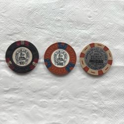 I have three Las Vegas casino chips