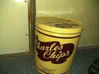 Vintage Charles Chip Can